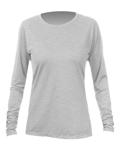 Custom Embroidered - ANETIK - Women's Breeze Tech Long Sleeve T-Shirt - WSBRZL0