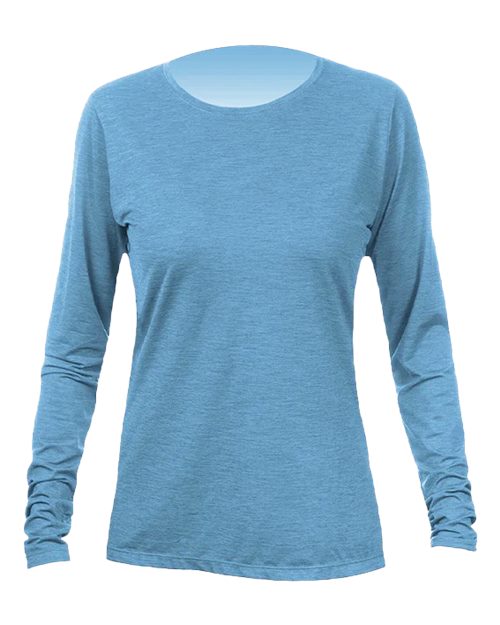 Custom Embroidered - ANETIK - Women's Breeze Tech Long Sleeve T-Shirt - WSBRZL0