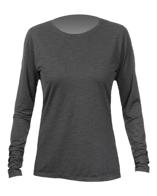 Custom Embroidered - ANETIK - Women's Breeze Tech Long Sleeve T-Shirt - WSBRZL0