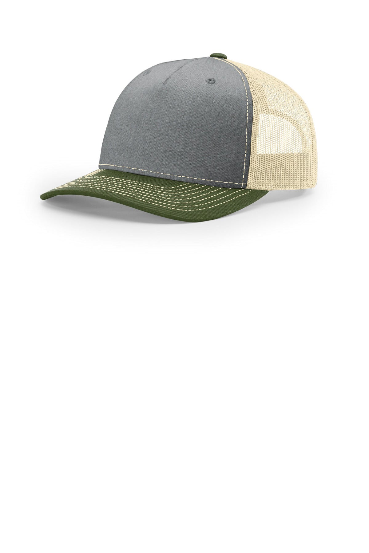 Custom Embroidery or DTF Print - Richardson Five-Panel Trucker 112FP