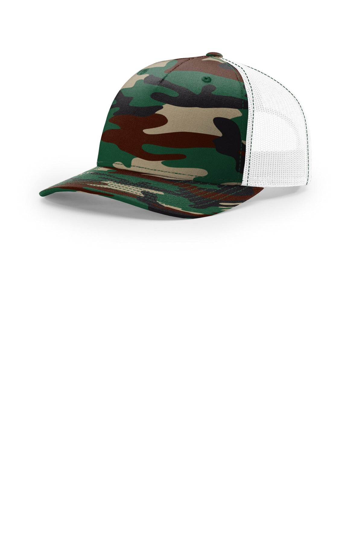 Custom Embroidery or DTF Print - Richardson Printed Five-Panel Trucker 112PFP