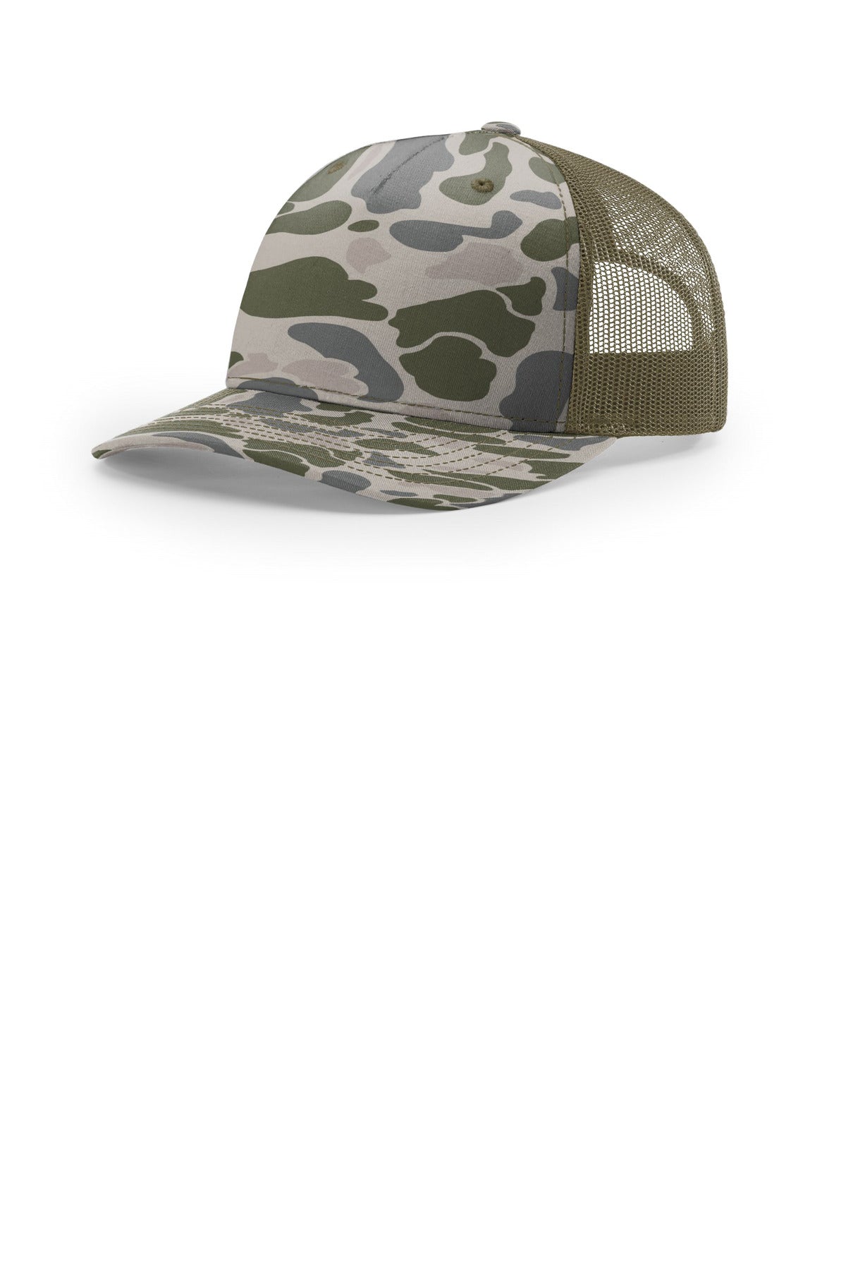 Custom Embroidery or DTF Print - Richardson Printed Five-Panel Trucker 112PFP