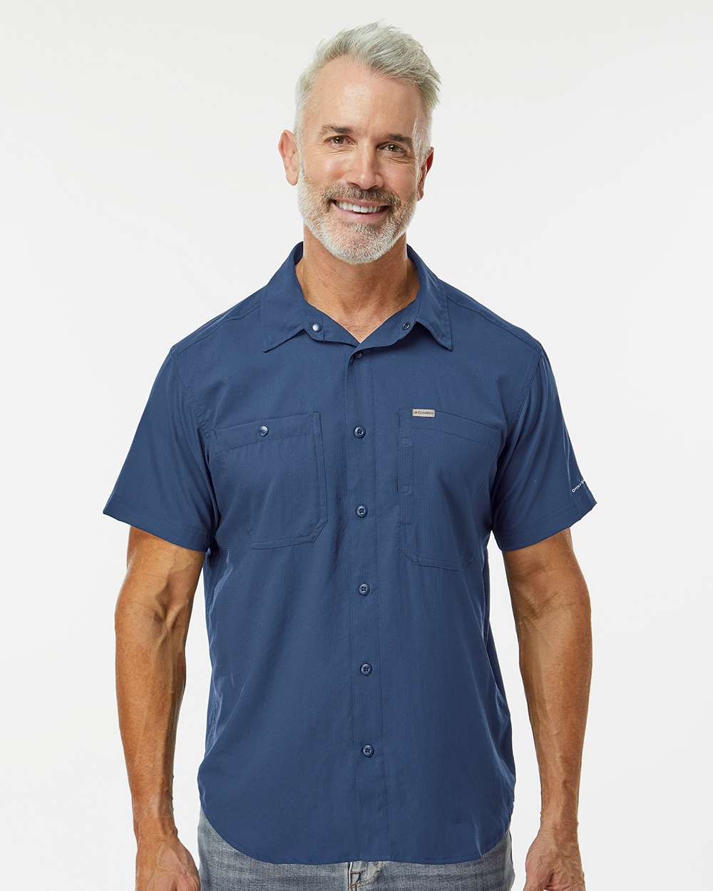 Custom Embroidery - Columbia - Silver Ridge™ Utility Lite Short Sleeve Shirt - 203072