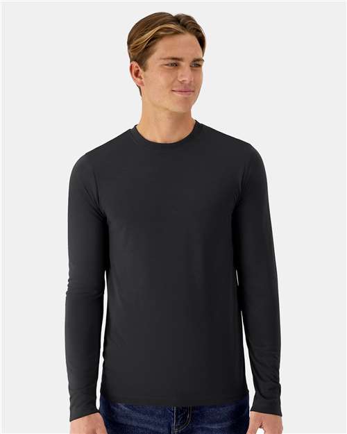 Custom Embroidered - Hanes - Unisex Cool DRI® Cotton Touch Long Sleeve T-Shirt - 484L
