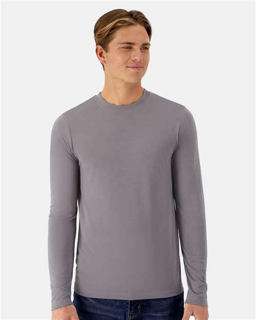 Custom Embroidered - Hanes - Unisex Cool DRI® Cotton Touch Long Sleeve T-Shirt - 484L