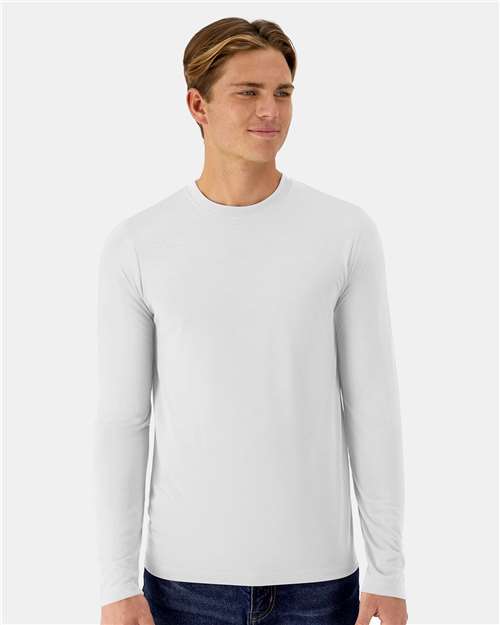 Custom Embroidered - Hanes - Unisex Cool DRI® Cotton Touch Long Sleeve T-Shirt - 484L