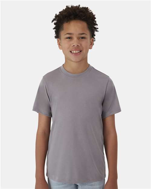 Custom Embroidered - Hanes - Youth Cool DRI® Cotton Touch T-Shirt - 484Y
