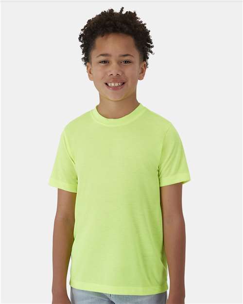 Custom Embroidered - Hanes - Youth Cool DRI® Cotton Touch T-Shirt - 484Y