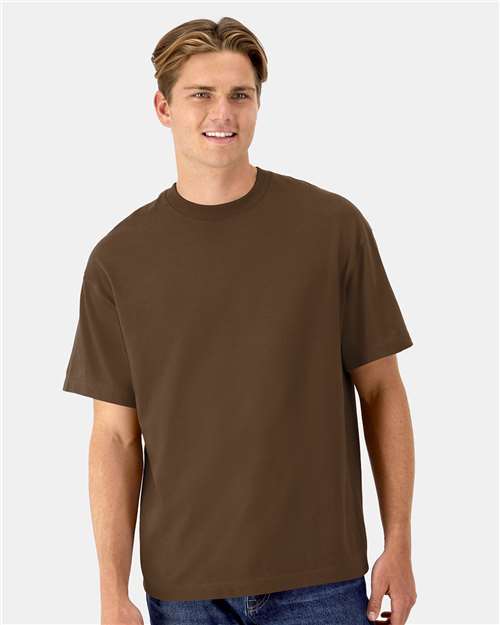 Custom Embroidered - Hanes - Beefy-T® Retro Street T-Shirt - 5180R