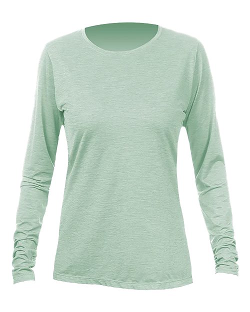 Custom Embroidered - ANETIK - Women's Breeze Tech Long Sleeve T-Shirt - WSBRZL0