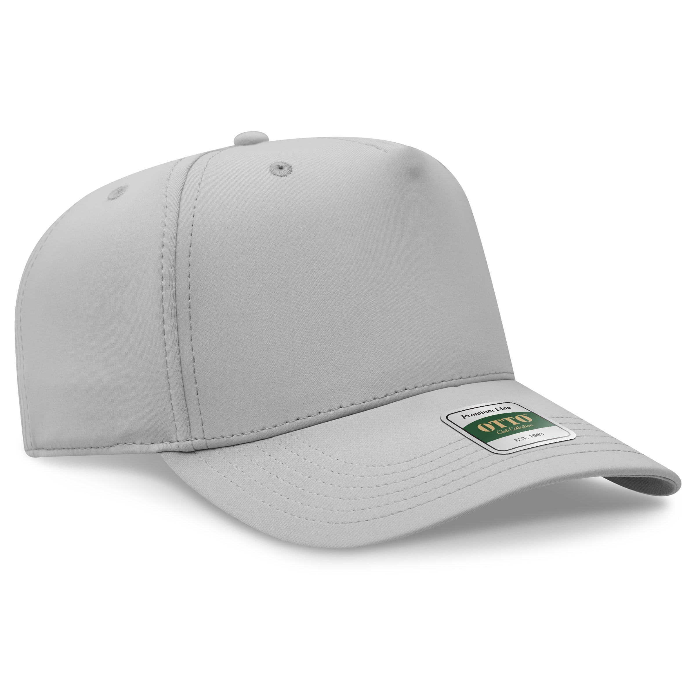 Custom Embroidered or DTF Printed - OTTO CAP® COMFY FIT® Club Collection 5 Panel Pro Style Cap