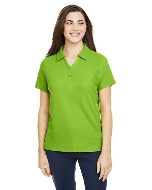 Custom Embroidered or DTF Printed - CORE365 - Women's Fusion ChromaSoft™ Pique Polo - CE112W
