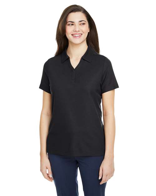 Custom Embroidered or DTF Printed - CORE365 - Women's Fusion ChromaSoft™ Pique Polo - CE112W