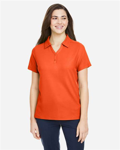 Custom Embroidered or DTF Printed - CORE365 - Women's Fusion ChromaSoft™ Pique Polo - CE112W
