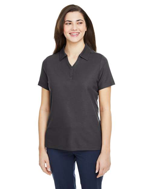 Custom Embroidered or DTF Printed - CORE365 - Women's Fusion ChromaSoft™ Pique Polo - CE112W