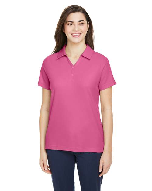 Custom Embroidered or DTF Printed - CORE365 - Women's Fusion ChromaSoft™ Pique Polo - CE112W