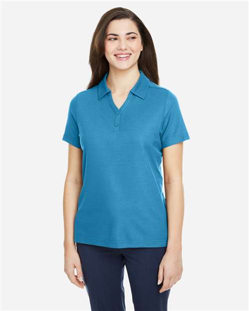 Custom Embroidered or DTF Printed - CORE365 - Women's Fusion ChromaSoft™ Pique Polo - CE112W
