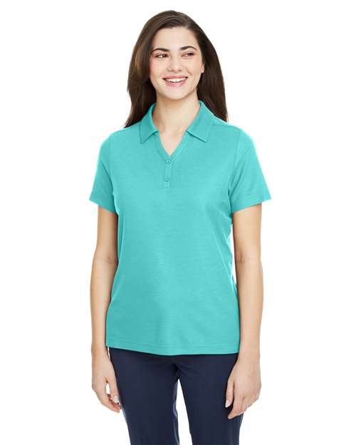Custom Embroidered or DTF Printed - CORE365 - Women's Fusion ChromaSoft™ Pique Polo - CE112W