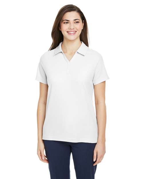 Custom Embroidered or DTF Printed - CORE365 - Women's Fusion ChromaSoft™ Pique Polo - CE112W