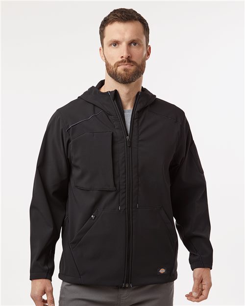 Custom Embroidered - Dickies - Men's Tall Protect Hooded Jacket - PH10T