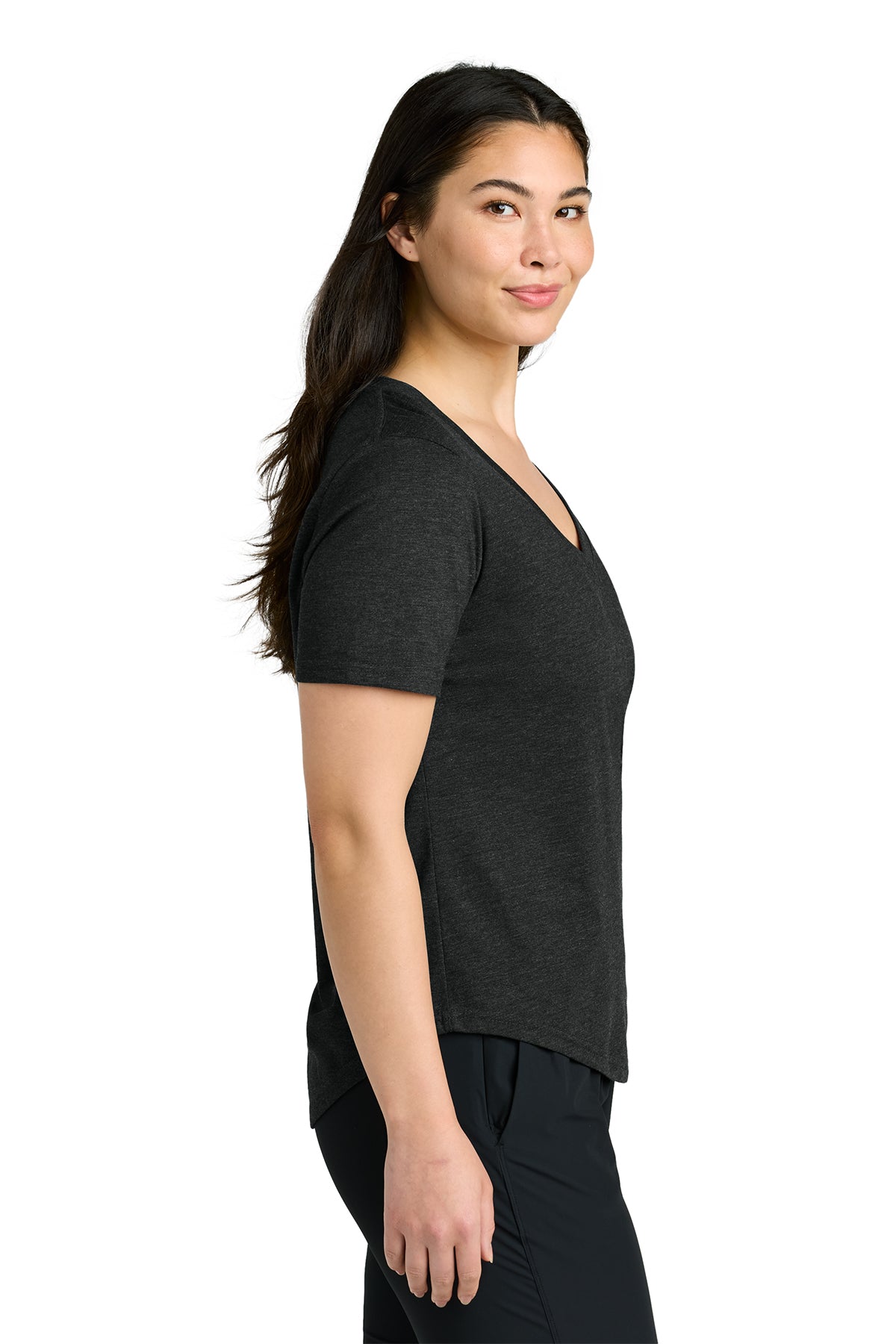 Custom Embroidered - tentree® Women's TreeBlend V-Neck T-Shirt TTCW5646