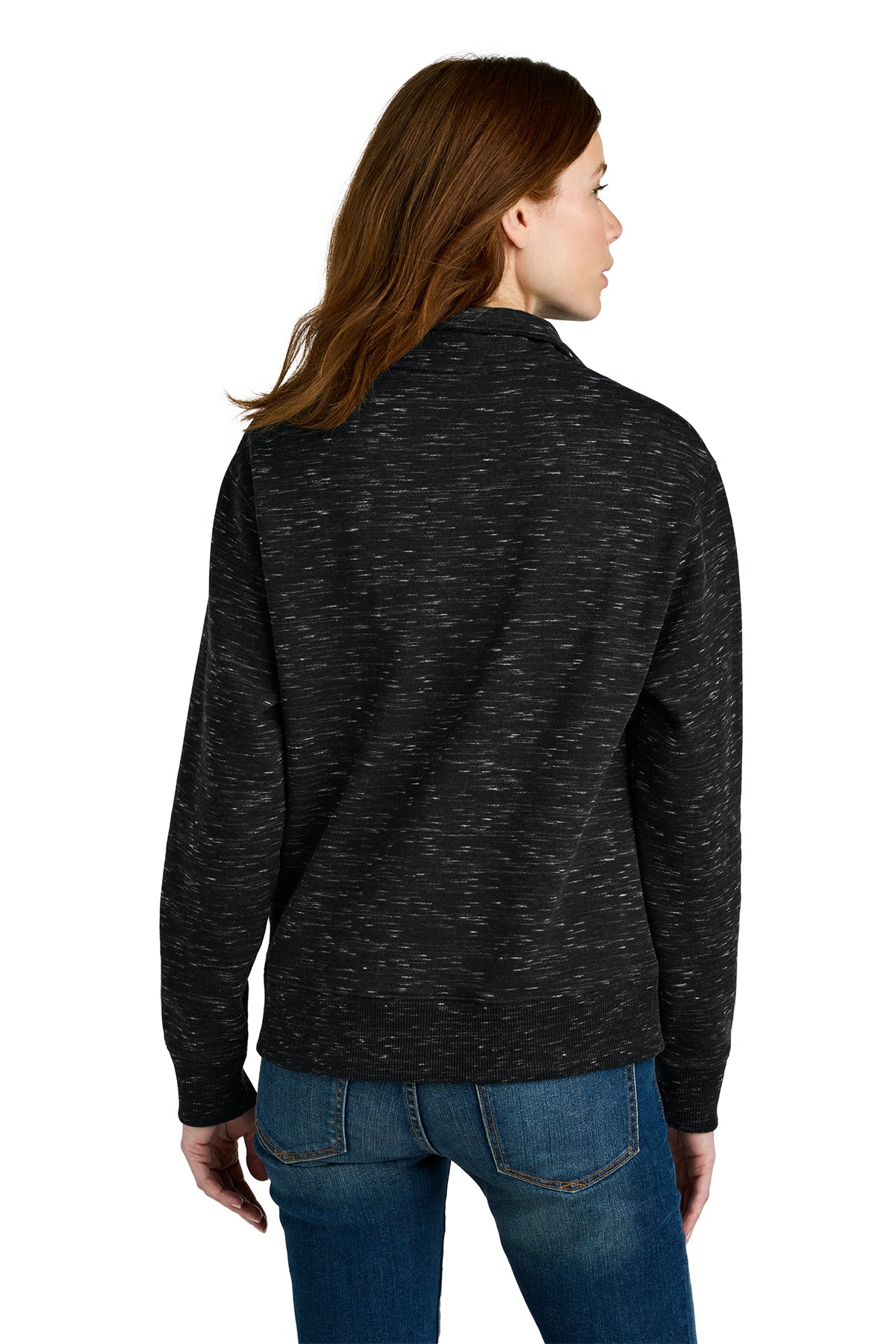 Custom Embroidered - tentree® Women's Space Dye Fleece 1/4-Zip TTCW6108