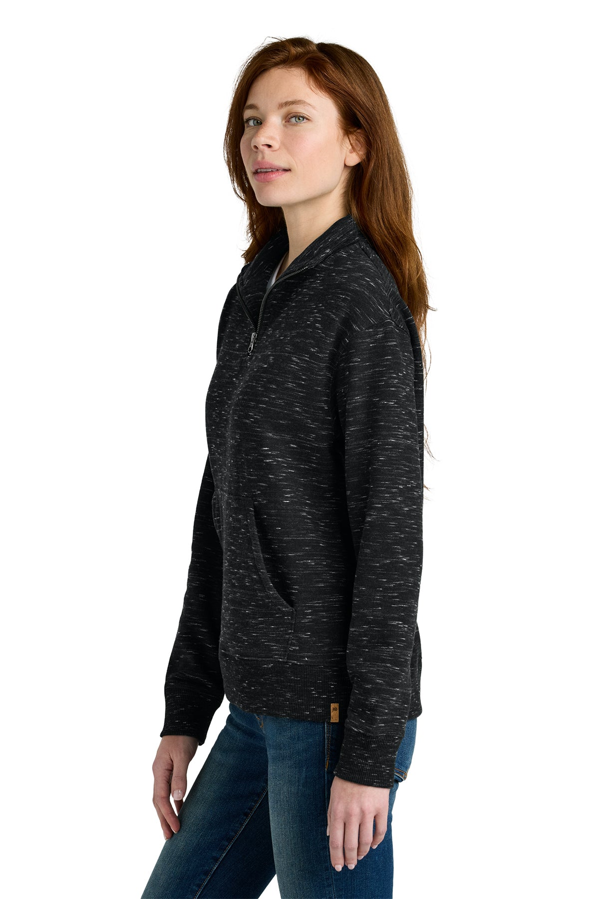 Custom Embroidered - tentree® Women's Space Dye Fleece 1/4-Zip TTCW6108