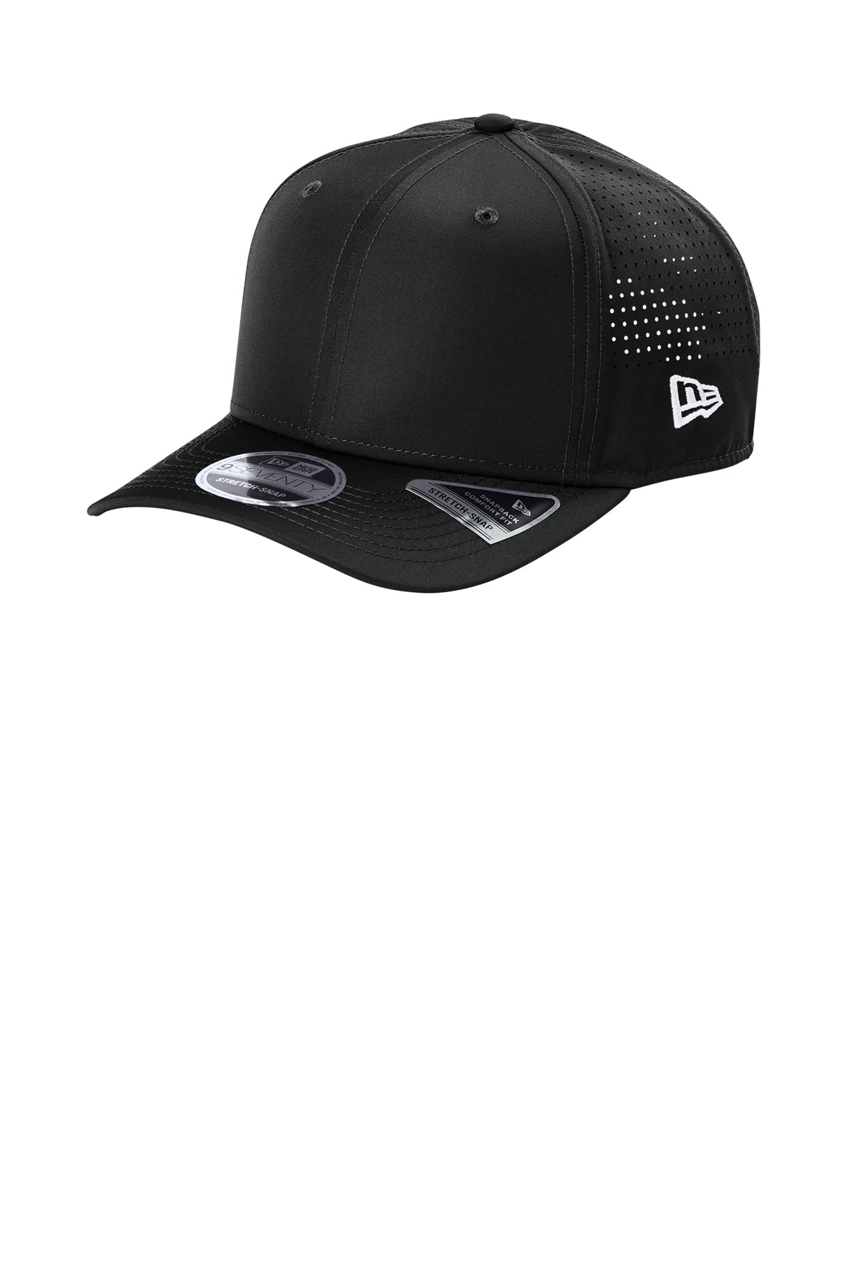 Perforated Snapback Cap | Odor Control & Sweat-Wicking | Unisex