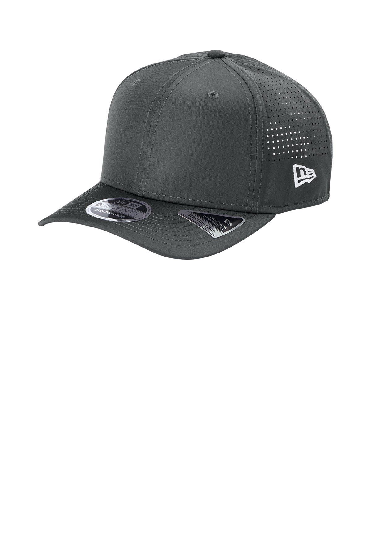 Perforated Snapback Cap | Odor Control & Sweat-Wicking | Unisex