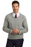 Custom Embroidered - Brooks Brothers® Cotton Stretch V-Neck Sweater BB18400
