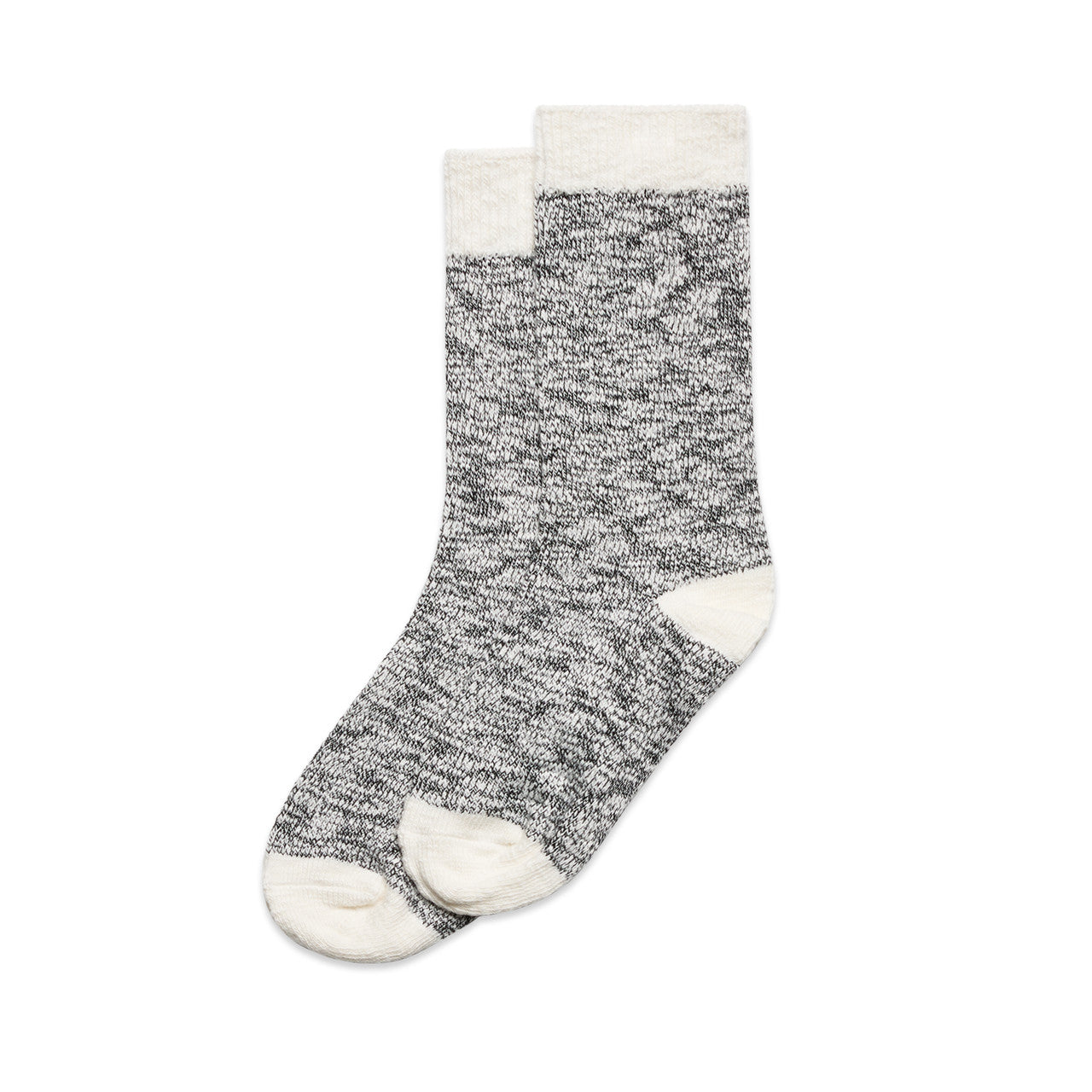 Custom Embroidered or DTF Printed - Slub Socks (2 Pairs) | 1217