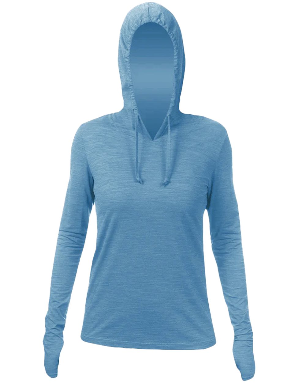 Custom Embroidered - ANETIK - Women's Breeze Tech Hooded Long Sleeve T-Shirt - WSBRZH0
