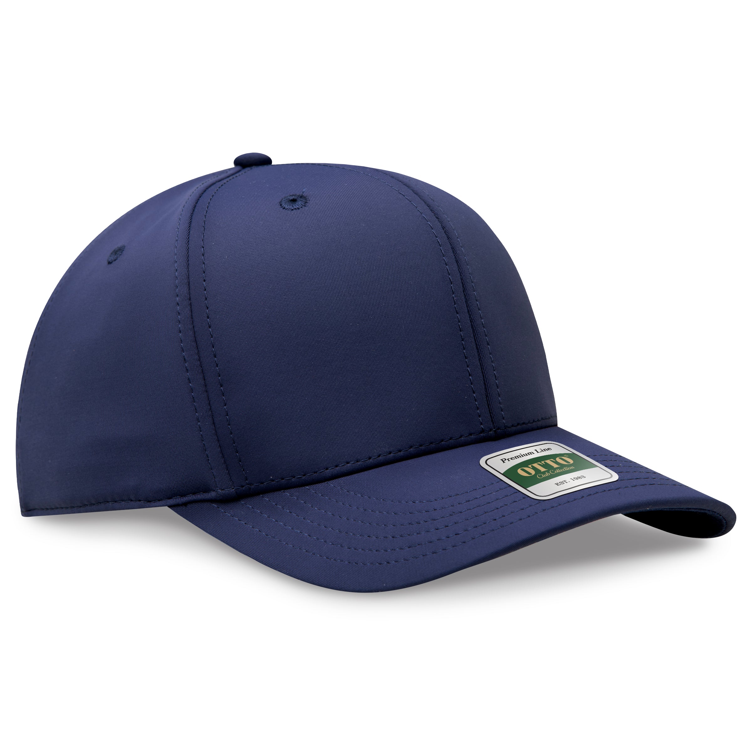 Custom Embroidered or DTF Printed - OTTO CAP® COMFY FIT® Club Collection 6 Panel Pro Style Cap