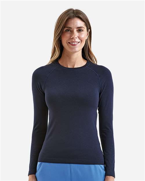 Custom Embroidered or DTF Printed - Onna - Women's Unstoppable Long Sleeve Fresh Underscrub Base Layer T-Shirt - NN370