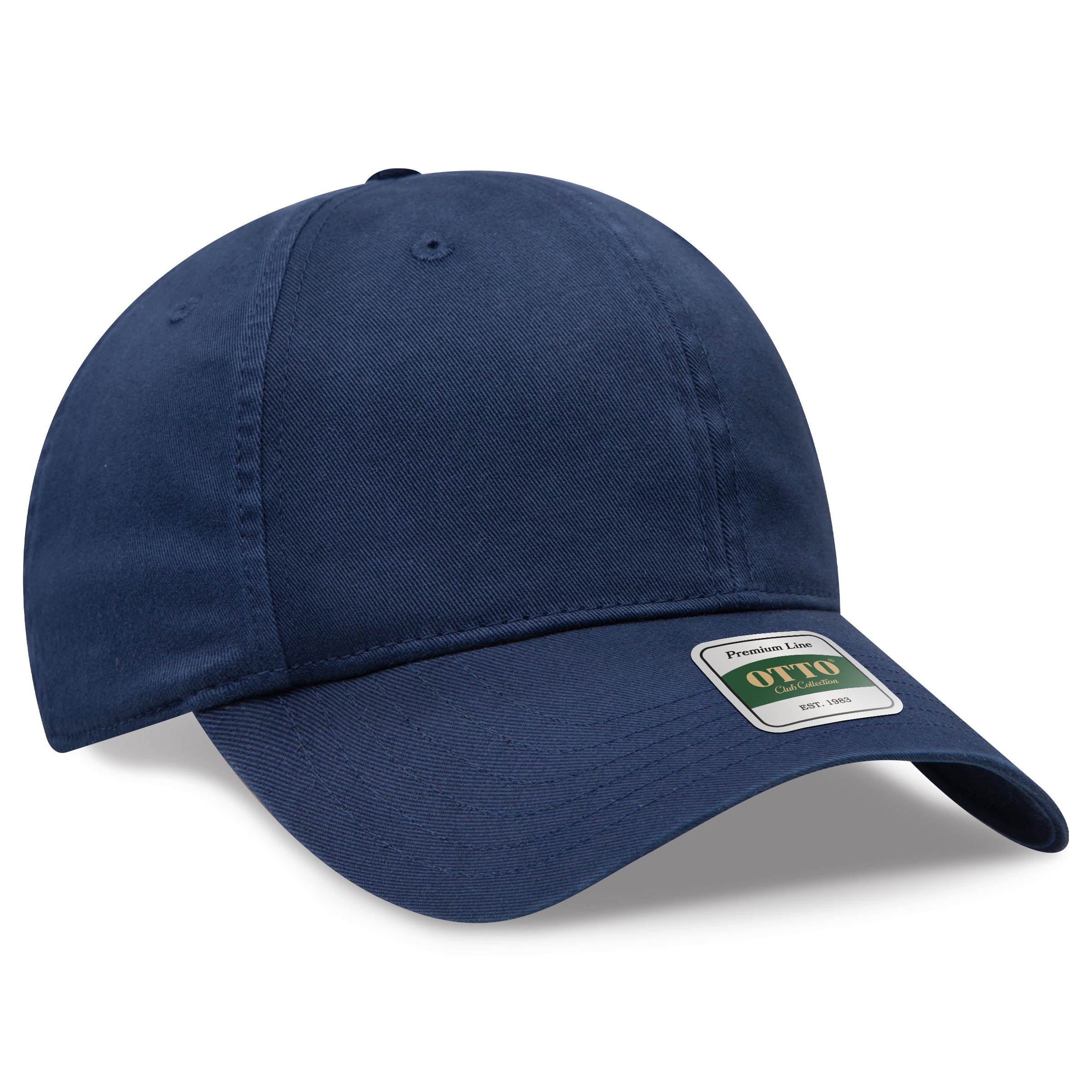 Custom Embroidered or DTF Printed - OTTO CAP® COMFY FIT® Club Collection 6 Panel Low Profile Dad Cap