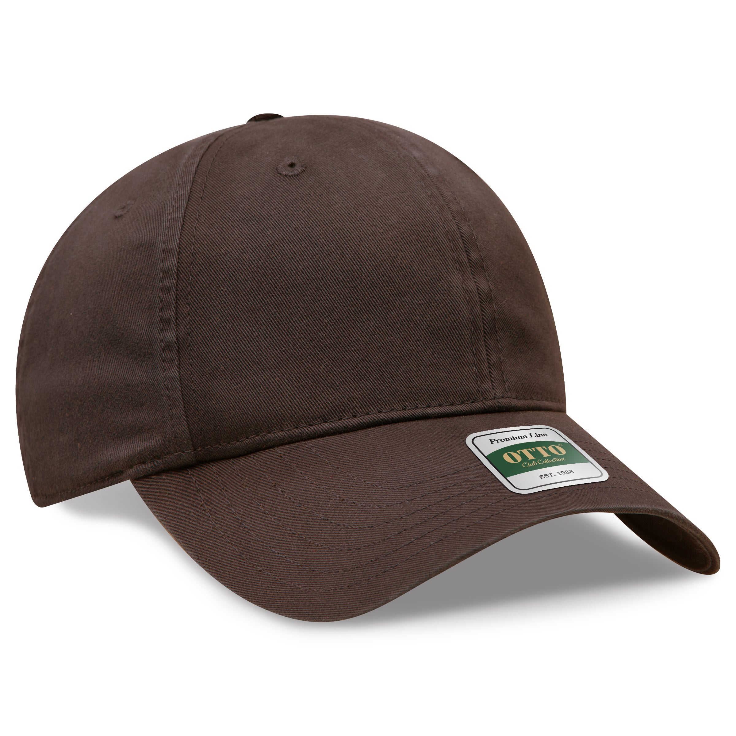 Custom Embroidered or DTF Printed - OTTO CAP® COMFY FIT® Club Collection 6 Panel Low Profile Dad Cap