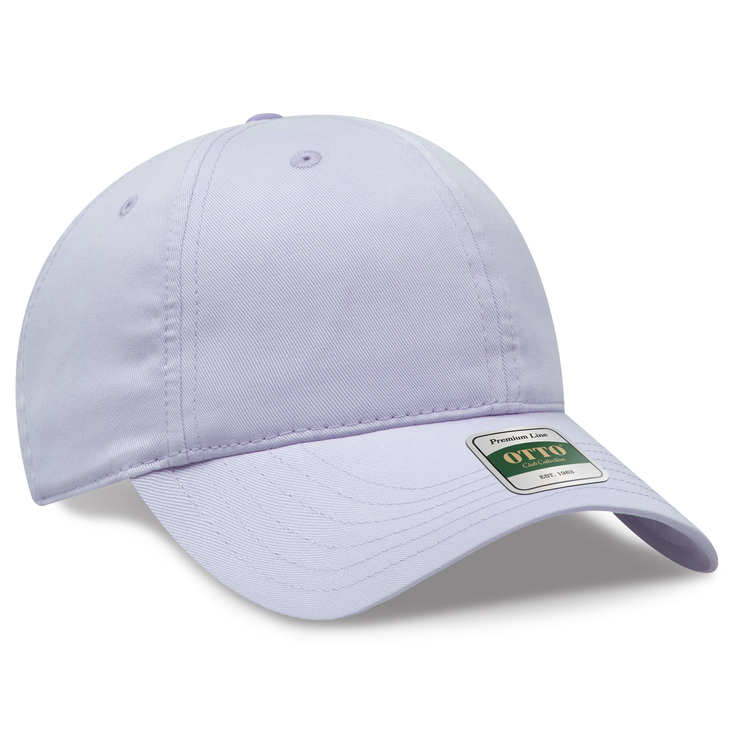 Custom Embroidered or DTF Printed - OTTO CAP® COMFY FIT® Club Collection 6 Panel Low Profile Dad Cap