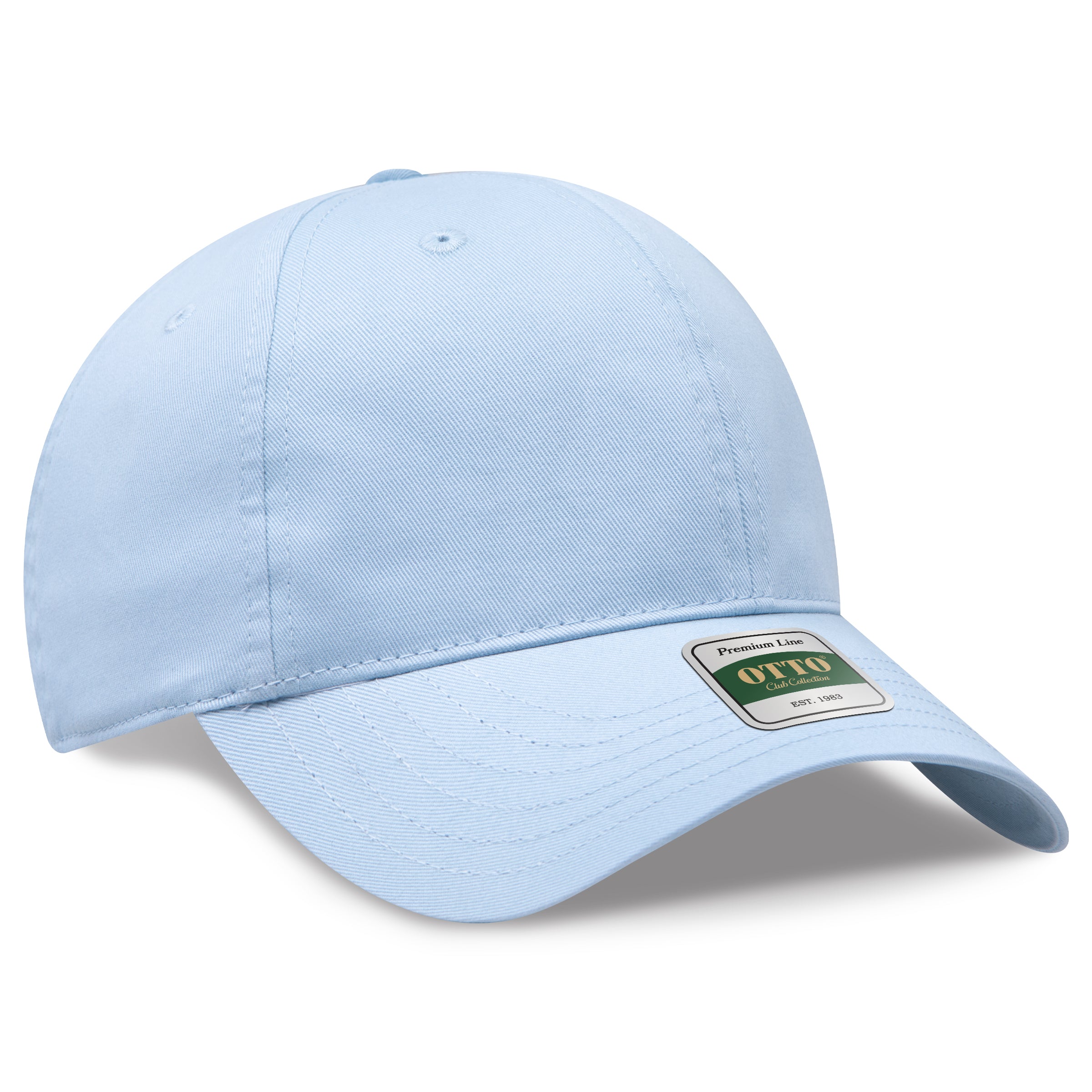 Custom Embroidered or DTF Printed - OTTO CAP® COMFY FIT® Club Collection 6 Panel Low Profile Dad Cap