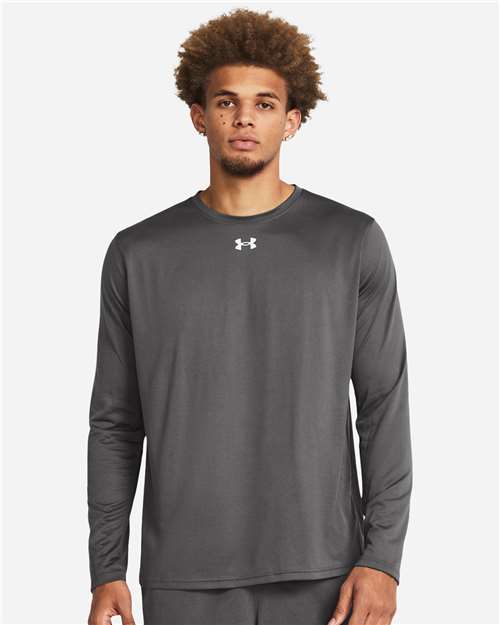 Custom Embroidered - Under Armour - Men's Team Tech™ Long Sleeve T-Shirt - 1376843