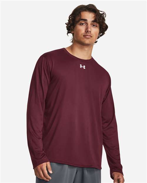 Custom Embroidered - Under Armour - Men's Team Tech™ Long Sleeve T-Shirt - 1376843