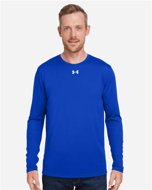 Custom Embroidered - Under Armour - Men's Team Tech™ Long Sleeve T-Shirt - 1376843