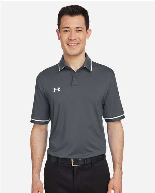 Custom Embroidered - Under Armour - Men's Tipped Teams Performance Polo - 1376904