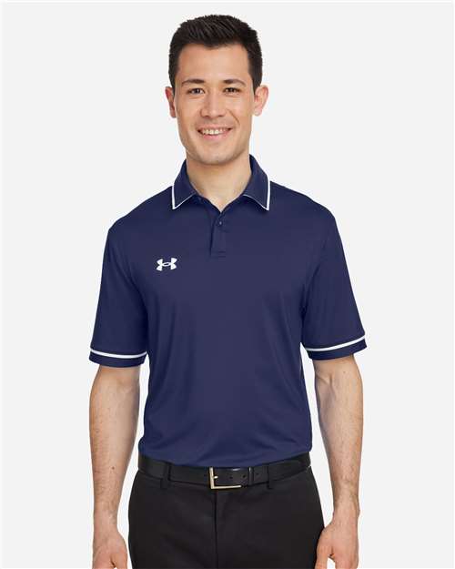 Custom Embroidered - Under Armour - Men's Tipped Teams Performance Polo - 1376904