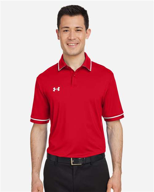 Custom Embroidered - Under Armour - Men's Tipped Teams Performance Polo - 1376904