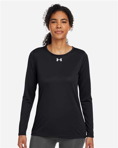 Custom Embroidered - Under Armour - Women's Team Tech™ Long Sleeve T-Shirt - 1376852