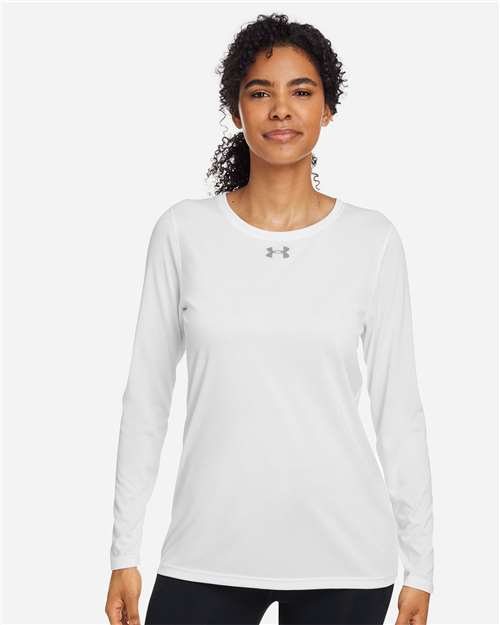 Custom Embroidered - Under Armour - Women's Team Tech™ Long Sleeve T-Shirt - 1376852