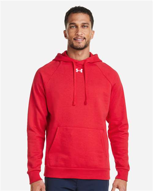 Custom Embroidered - Under Armour - Men's Rival Fleece Hooded Sweatshirt - 1379757