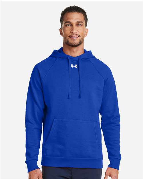 Custom Embroidered - Under Armour - Men's Rival Fleece Hooded Sweatshirt - 1379757