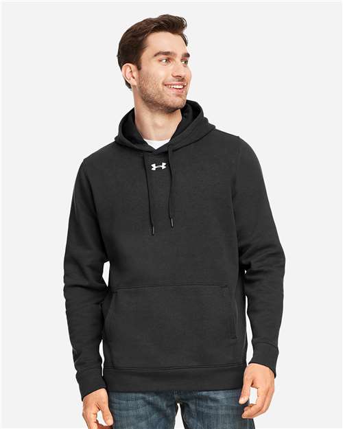 Custom Embroidered - Under Armour - Men's Hustle Hooded Sweatshirt - 1300123