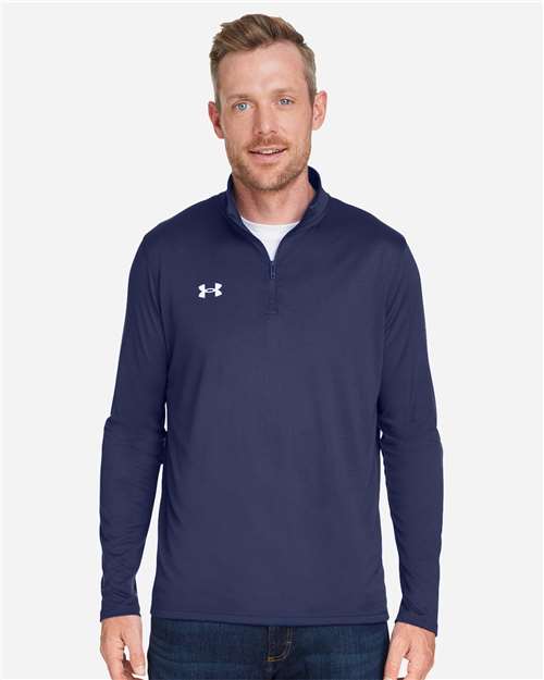 Custom Embroidered - Under Armour - Men's Team Tech™ Quarter-Zip Pullover - 1376844